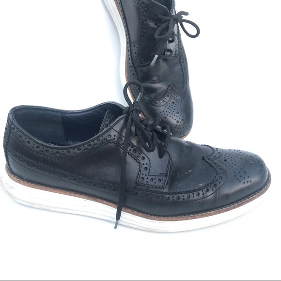 COLE HAAN Lunar grand Shoes Wingtip Oxford 9 black main image 3